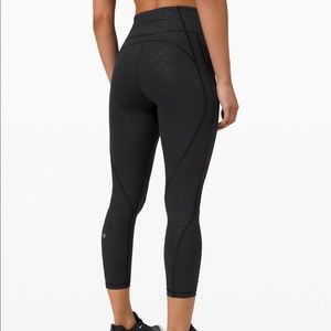 Time to Sweat HR Crop 23"  Emb SIZE 6